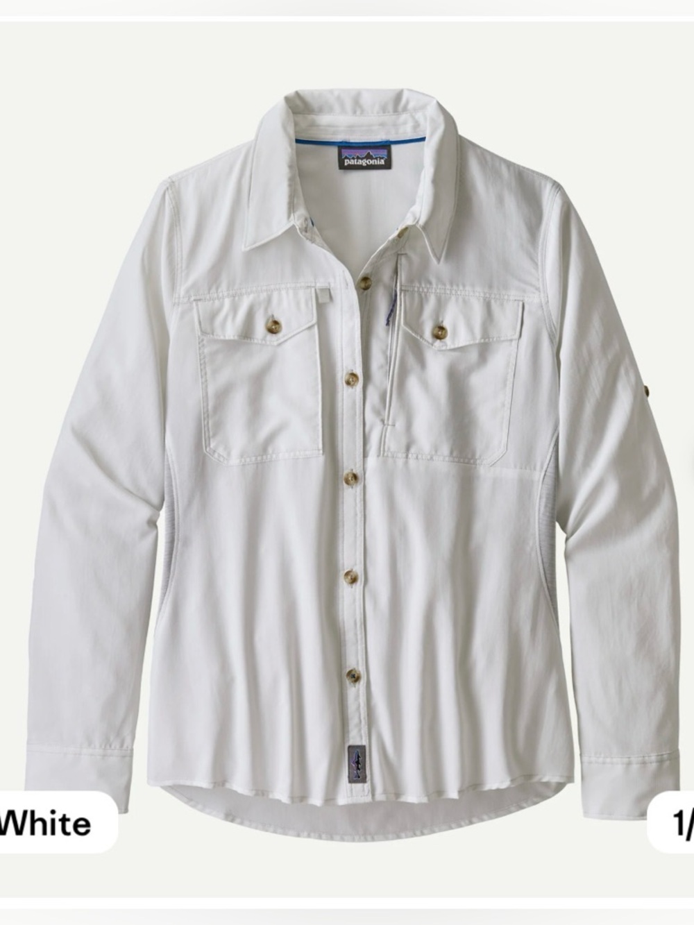 Patagonia Sol Patrol Sun Shirt, Women’s M, 50+ UPF